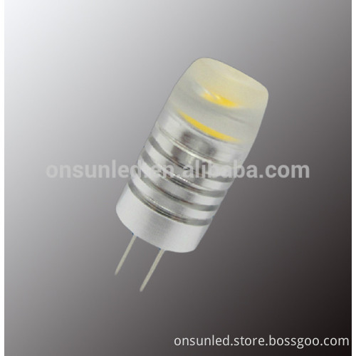 High quality Droplight Chandelier 1.5W pure white/warm white led g4 lights bulb